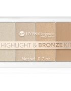 Bell HYPOallergenic konturovací a rozjasňující paleta 20 g