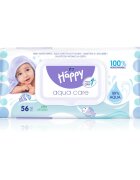 BELLA Baby Happy Aqua care vlhčené čisticí ubrousky pro děti 56 ks