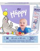 BELLA Baby Happy Baby Underpads jednorázové přebalovací podložky 40x60 cm 30 ks