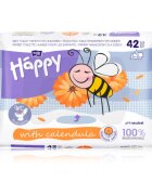 BELLA Baby Happy Calendula vlhčený toaletní papír s měsíčkem lékařským pro děti 42 ks
