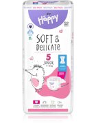 BELLA Baby Happy Soft&Delicate jednorázové pleny s kanálky 11-18 kg 52 ks