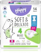 BELLA Baby Happy Soft&Delicate jednorázové pleny s kanálky Maxi 8-14 kg 14 ks