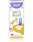 BELLA Baby Happy Soft&Delicate jednorázové pleny s kanálky Maxi Plus 9-15 kg 40 ks