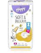 BELLA Baby Happy Soft&Delicate jednorázové pleny s kanálky Maxi Plus 9-15 kg 56 ks