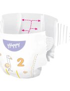 BELLA Baby Happy Soft&Delicate jednorázové pleny s kanálky Mini 3-6 kg 78 ks