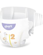 BELLA Baby Happy Soft&Delicate jednorázové pleny s kanálky Mini 3-6 kg 78 ks