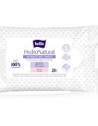 BELLA HydroNatural vlhčené ubrousky na intimní hygienu 20 ks