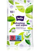 BELLA Refreshing wet wipes osvěžující vlhčené ubrousky 10 ks