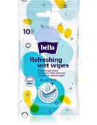 BELLA Refreshing wet wipes osvěžující vlhčené ubrousky 10 ks