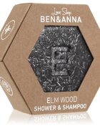 BEN&ANNA Love Soap Shower & Shampoo tuhý šampon a sprchový gel 2 v 1 Elm Wood 60 g