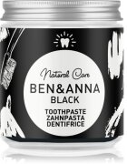 BEN&ANNA Natural Toothpaste Black zubní pasta ve skleněné dóze s aktivním uhlím 100 ml