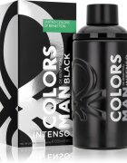 Benetton Colors de Man Black Intenso toaletní voda pro muže 200 ml