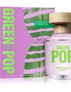 Benetton United Dreams Green Pop For Her toaletní voda pro ženy 80 ml