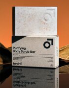 Beviro Purifying Body Scrub Bar Zesty Vetiver tuhé mýdlo s peelingem 135 g