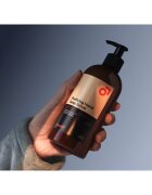 Beviro Purifying Hand Soap Scrub čisticí mýdlo s peelingovým efektem Zesty Vetiver 500 ml