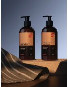 Beviro Purifying Hand Soap Scrub čisticí mýdlo s peelingovým efektem Zesty Vetiver 500 ml