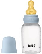 BIBS Anti-Colic Baby Bottle Latex antikoliková láhev s kaučukovou savičkou Baby Blue 1 ks