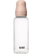 BIBS Anti-Colic Baby Bottle Latex antikoliková láhev s kaučukovou savičkou Blush 1 ks