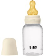 BIBS Anti-Colic Baby Bottle Latex antikoliková láhev s kaučukovou savičkou Ivory 1 ks