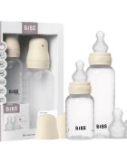 BIBS Anti-Colic Baby Bottle Set antikoliková láhev se silikonovým dudlíkem