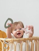 BIBS Baby Bitie Star kousátko Blush 1 ks