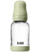 BIBS Baby Glass Bottle Round Latex antikoliková láhev Sage 1 ks