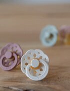 BIBS Boheme Natural Rubber Size 1: 0+ months dudlík Ivory / Blossom 2 ks