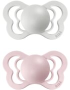 BIBS Couture Natural Rubber Size 1: 0+ months dudlík Haze / Blossom 2 ks