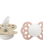 BIBS Infinity NIght Anatomical dudlík Vanilla / Blush 2 ks