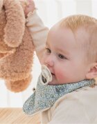 BIBS x Liberty De Lux One Size dudlík Ivory/ Baby Blue 2 ks