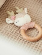 Bieco Grasping Toy with Rattle Fawn Ella hračka s chrastítkem 0 m+ 1 ks