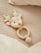 Bieco Grasping Toy with Rattle Fawn hračka s chrastítkem 0 m+ 1 ks