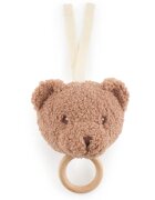 Bieco Musical Toy Bear Mika kontrastní závěsná hračka s melodií 1 ks
