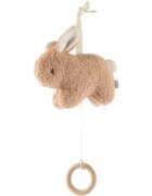 Bieco Musical Toy Bunny Fine kontrastní závěsná hračka s melodií 1 ks