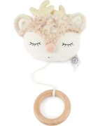 Bieco Musical Toy Fawn Ella kontrastní závěsná hračka s melodií 0 m+ 1 ks