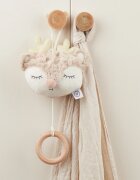 Bieco Musical Toy Fawn Ella kontrastní závěsná hračka s melodií 0 m+ 1 ks
