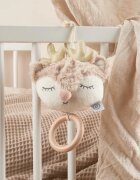 Bieco Musical Toy Fawn Ella kontrastní závěsná hračka s melodií 0 m+ 1 ks