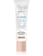 Bielenda GLAZE & GLOW lehký make-up s rozjasňujícím účinkem odstín 01 30 g