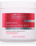 Bielenda Professional Body Program Watermelon Nourishing Mask 3in1 intenzivně hydratační a výživná maska na tělo 600 ml