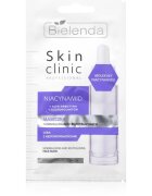 Bielenda Skin Clinic Professional Niacinamide noční revitalizační maska pro obnovu pleti pro problematickou pleť akné 8 g