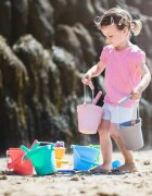 Bigjigs Toys Bucket kyblík Blue 1 ks