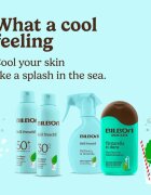 Bilboa Belli Freschi opalovací sprej s mátou peprnou SPF 50+ 150 ml
