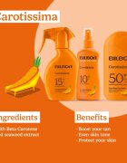 Bilboa Carotissima Crema opalovací mléko s betakarotenem SPF 20 200 ml