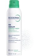 Bioderma Sébium Kerato+ Body tělový sprej proti akné začervenání a jizvám po akné 150 ml