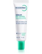 Bioderma Sébium Mat Control lehký hydratační krém proti lesknutí pleti a rozšířeným pórům 30 ml