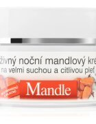 Bione Cosmetics Almonds výživný noční krém pro velmi suchou a citlivou pleť 51 ml