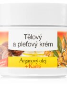 Bione Cosmetics Argan Oil + Karité pleťový krém pro celou rodinu 260 ml