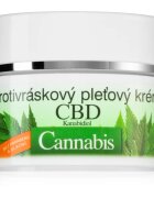 Bione Cosmetics Cannabis CBD regenerační protivráskový krém s CBD 51 ml