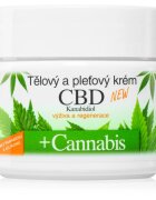 Bione Cosmetics Cannabis CBD výživný krém na obličej a tělo s CBD 260 ml