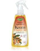 Bione Cosmetics Keratin + Arganový olej regenerační bezoplachový kondicionér na vlasy 260 ml